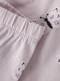 NAME IT Shorts Vandora Lavender Fog Butterfly